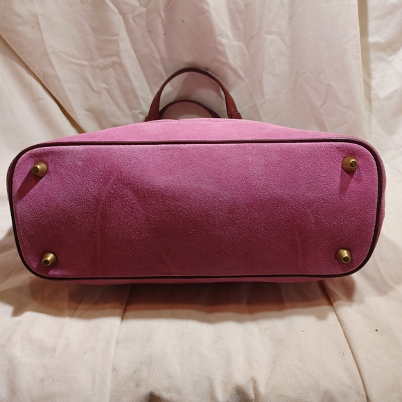 Coach suede satchel and wristlet - Picture 7 of 13